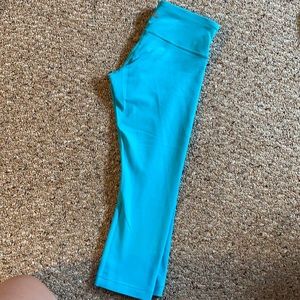 Blue lululemon leggings